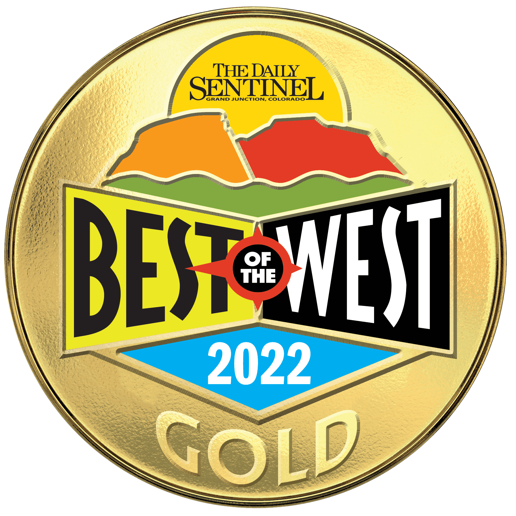 Gold medal with